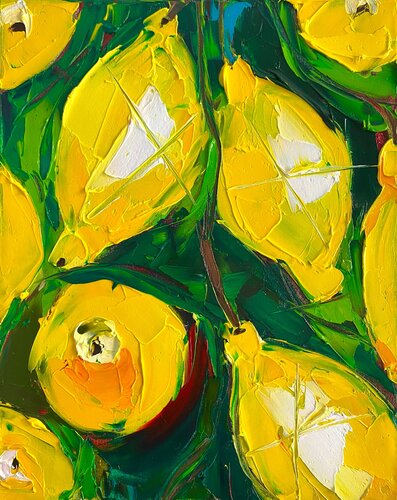 Tales of the Lemon Grove van Lina Redford, Schilderij te koop op Singulart