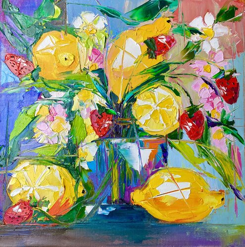 Wild Bouquet di Lina Redford, Pittura in vendita su Singulart