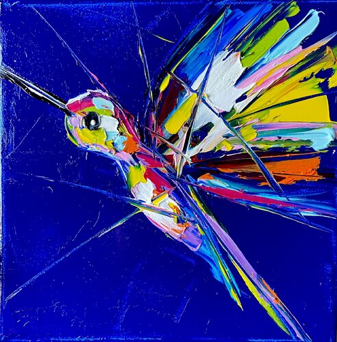 Blueberry Dream by Lina Redford, Painting for Sale on Singulart