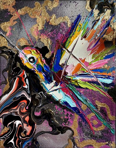 Obsidian di Lina Redford, Pittura in vendita su Singulart