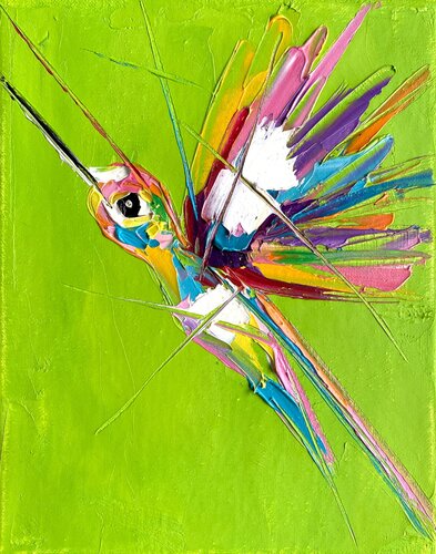 Lemongrass by Lina Redford, Painting for Sale on Singulart