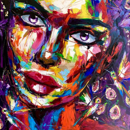 A Whimsical Delight di Lina Redford, Pittura in vendita su Singulart
