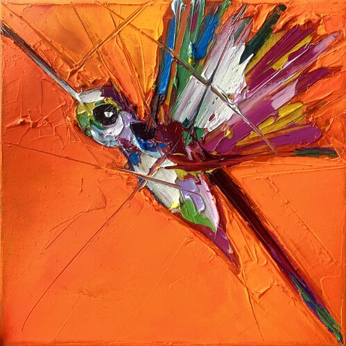 Fireball di Lina Redford, Pittura in vendita su Singulart