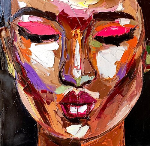 Sun kissed in Tramontana van Lina Redford, Schilderij te koop op Singulart