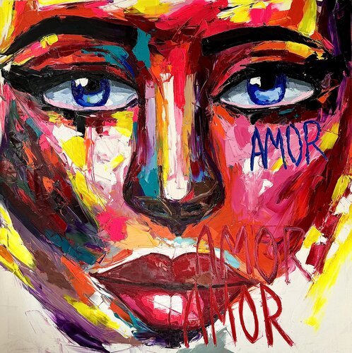 “AMOR OR NEW BEGINNING” by Lina Redford, 회화 for Sale on Singulart