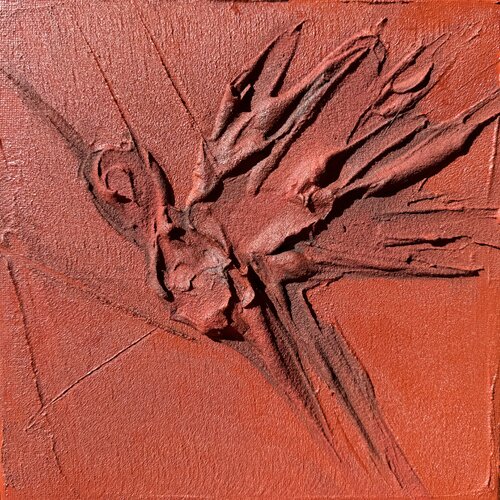 Terracotta sunset van Lina Redford, Schilderij te koop op Singulart