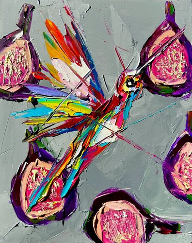 Fruits from Paradise by Lina Redford, Painting for Sale on Singulart