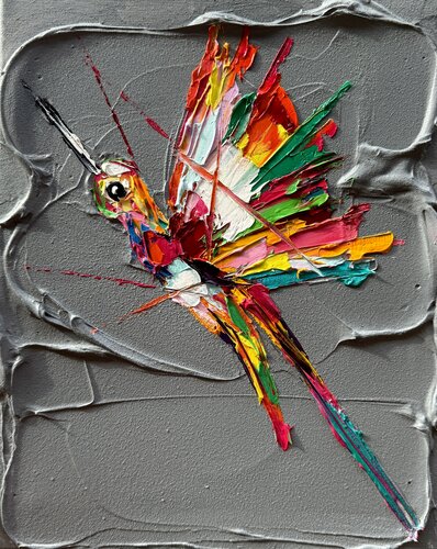 Concrete Jungle van Lina Redford, Schilderij te koop op Singulart