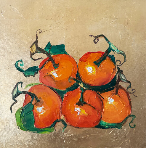 Magic of Christmas di Lina Redford, Pittura in vendita su Singulart