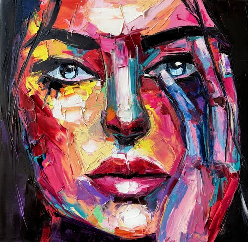 AMOR or One more time by Lina Redford, Painting for Sale on Singulart