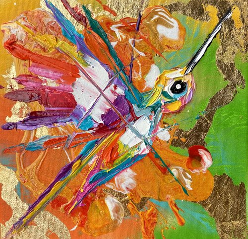 Aventurine di Lina Redford, Pittura in vendita su Singulart