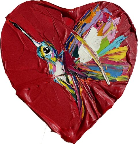 My Valentine by Lina Redford, 회화 for Sale on Singulart