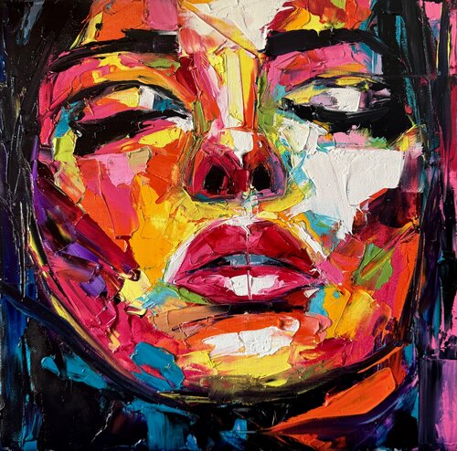 AMOR Or Desire van Lina Redford, Schilderij te koop op Singulart