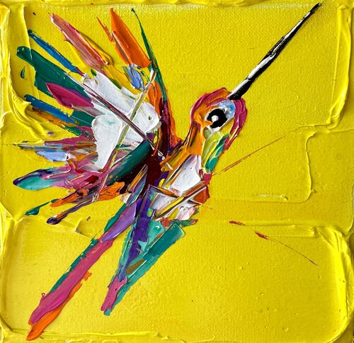 Sun Bunny by Lina Redford, Painting for Sale on Singulart