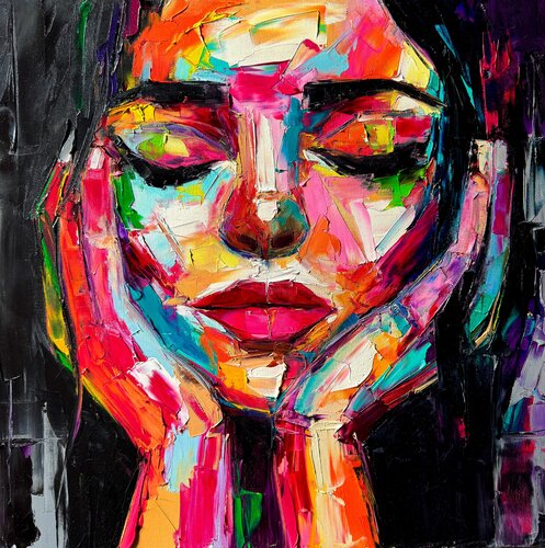 AMOR or Keep Dreaming by Lina Redford, 회화 for Sale on Singulart