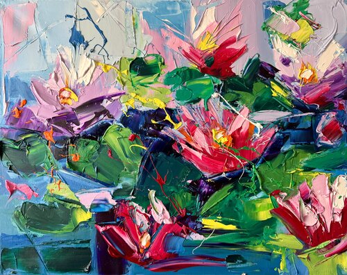 In memory of Monet van Lina Redford, Schilderij te koop op Singulart