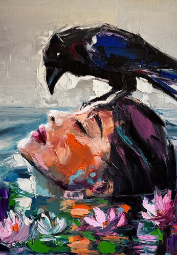 Daughter of the Lake van Lina Redford, Schilderij te koop op Singulart