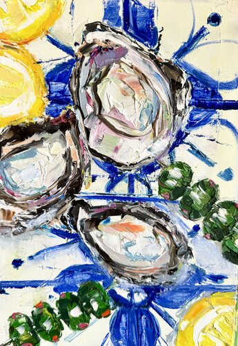 Taste of the Sea by Lina Redford, Painting for Sale on Singulart