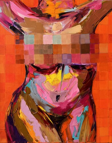 Liberty di Lina Redford, Pittura in vendita su Singulart