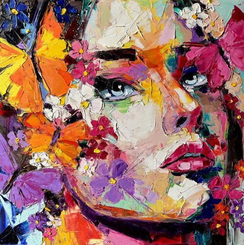 “And Flowers will bloom…” di Lina Redford, Pittura in vendita su Singulart