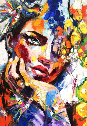 “Where Daisies Keep Secrets” de Lina Redford, Pintura a la venta en Singulart
