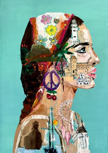“ISLA BLANCA” par Lina Redford, Peinture en vente sur Singulart