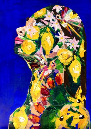 “JARDINE DU MAJORELLE” par Lina Redford, Peinture en vente sur Singulart