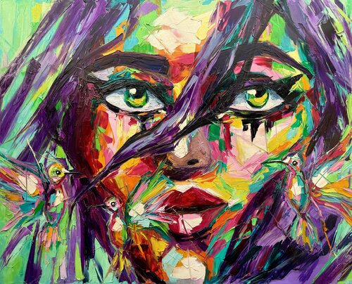 Born in the Breeze di Lina Redford, Pittura in vendita su Singulart