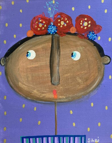 Viejo rosa di Sofía Sibru, Pittura in vendita su Singulart