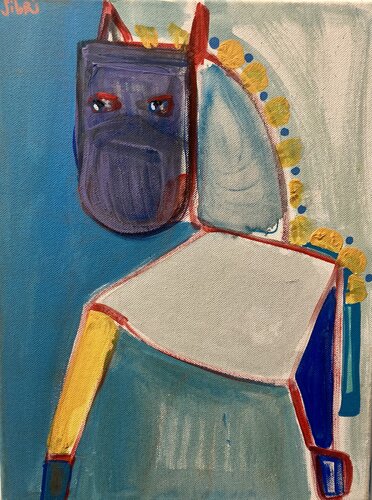 Caballo grande van Sofía Sibru, Schilderij te koop op Singulart