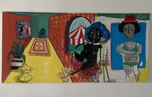 Circo van Sofía Sibru, Schilderij te koop op Singulart