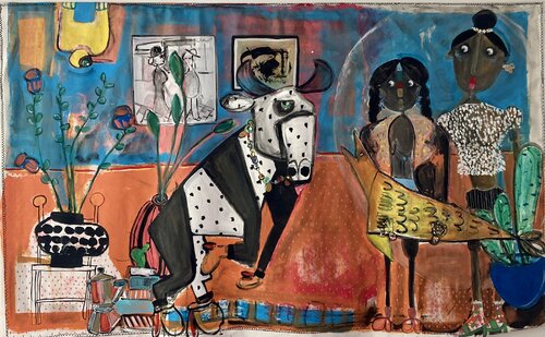 La propiedad animal van Sofía Sibru, Schilderij te koop op Singulart
