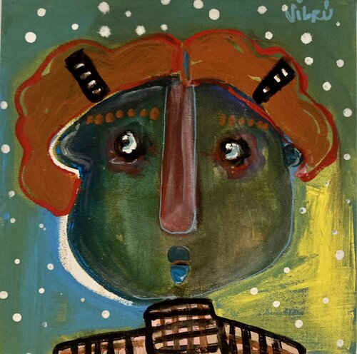 Payasa van Sofía Sibru, Schilderij te koop op Singulart