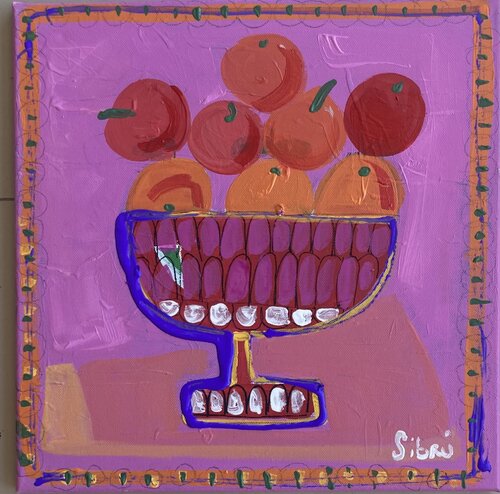 Colores de tu piel tan rosa van Sofía Sibru, Schilderij te koop op Singulart