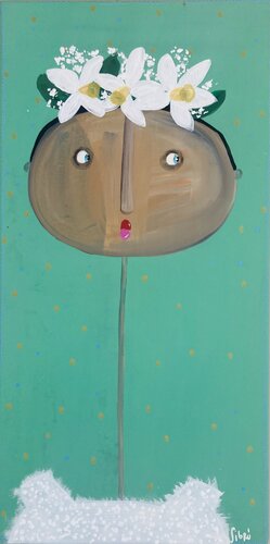 Verde van Sofía Sibru, Schilderij te koop op Singulart