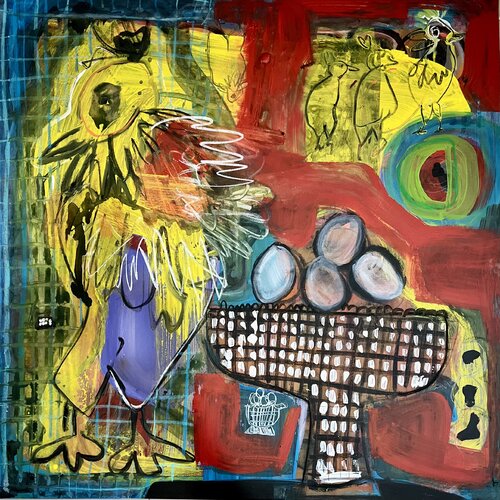 Sin título di Sofía Sibru, Pittura in vendita su Singulart