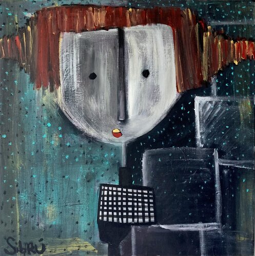 ::: Noche ::: von Sofía Sibru, Malerei kaufen auf Singulart