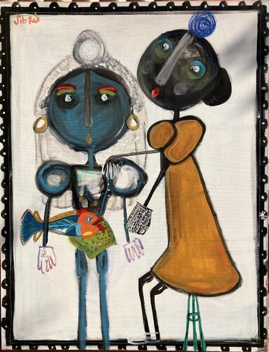 El amor solo libre es di Sofía Sibru, Pittura in vendita su Singulart
