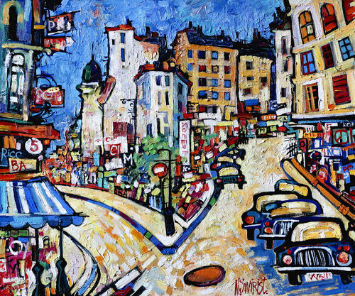 Paris at night. 12. Nicolai Ostapenco (N.Swiristuhi)