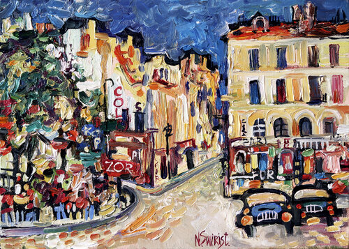 Paris and night. 2. Nicolai Ostapenco (N.Swiristuhi)