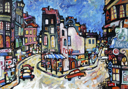 Night windows of Paris.5. Nicolai Ostapenco (N.Swiristuhi)