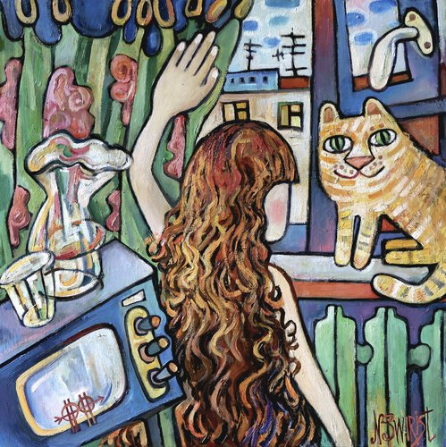 MORNING AND TV. Nicolai Ostapenco (N.Swiristuhi)