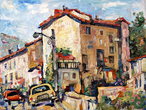 Somewhere near Arles. Nicolai Ostapenco (N.Swiristuhi)