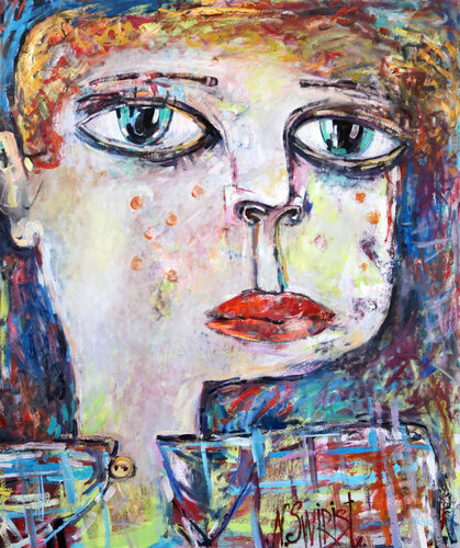 Boy. de Nicolai Ostapenco (N.Swiristuhi), Pintura a la venta en Singulart