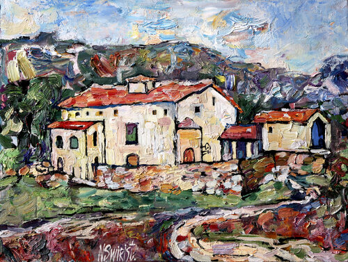 Farm in Spain. Nicolai Ostapenco (N.Swiristuhi)