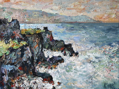 Rocks in Catania on a windy day. Nicolai Ostapenco (N.Swiristuhi)