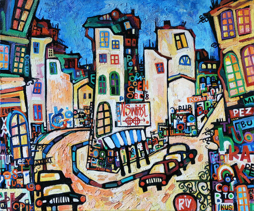 NIGHT PARIS WALKS.5. Nicolai Ostapenco (N.Swiristuhi)