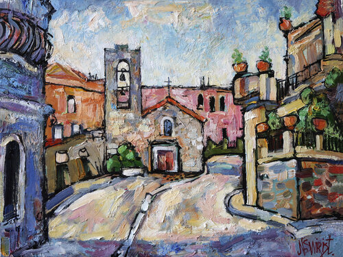 Via Pietro Rizzo. Nicolai Ostapenco (N.Swiristuhi)