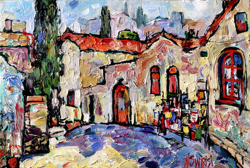 Souvenir shop in the old Provencal city. Nicolai Ostapenco (N.Swiristuhi)