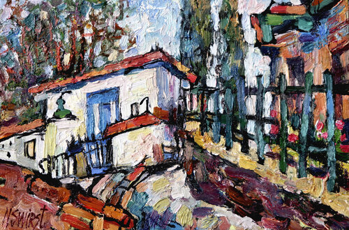 The winding streets of Cudillero. Nicolai Ostapenco (N.Swiristuhi)